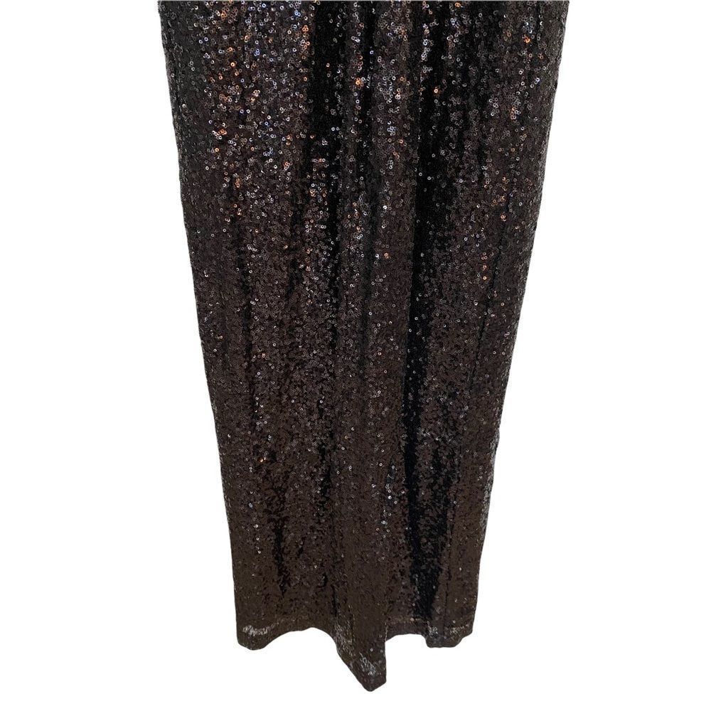Nookie Black Sequin Maxi Dress - Picture 9 of 11